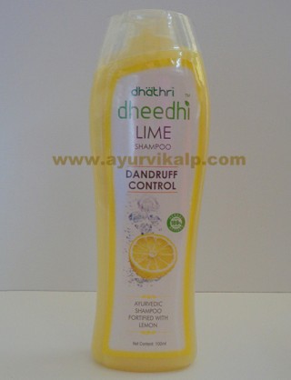 Dhathri, DHEEDHI LIME SHAMPOO, 100ml, Dandruff Control